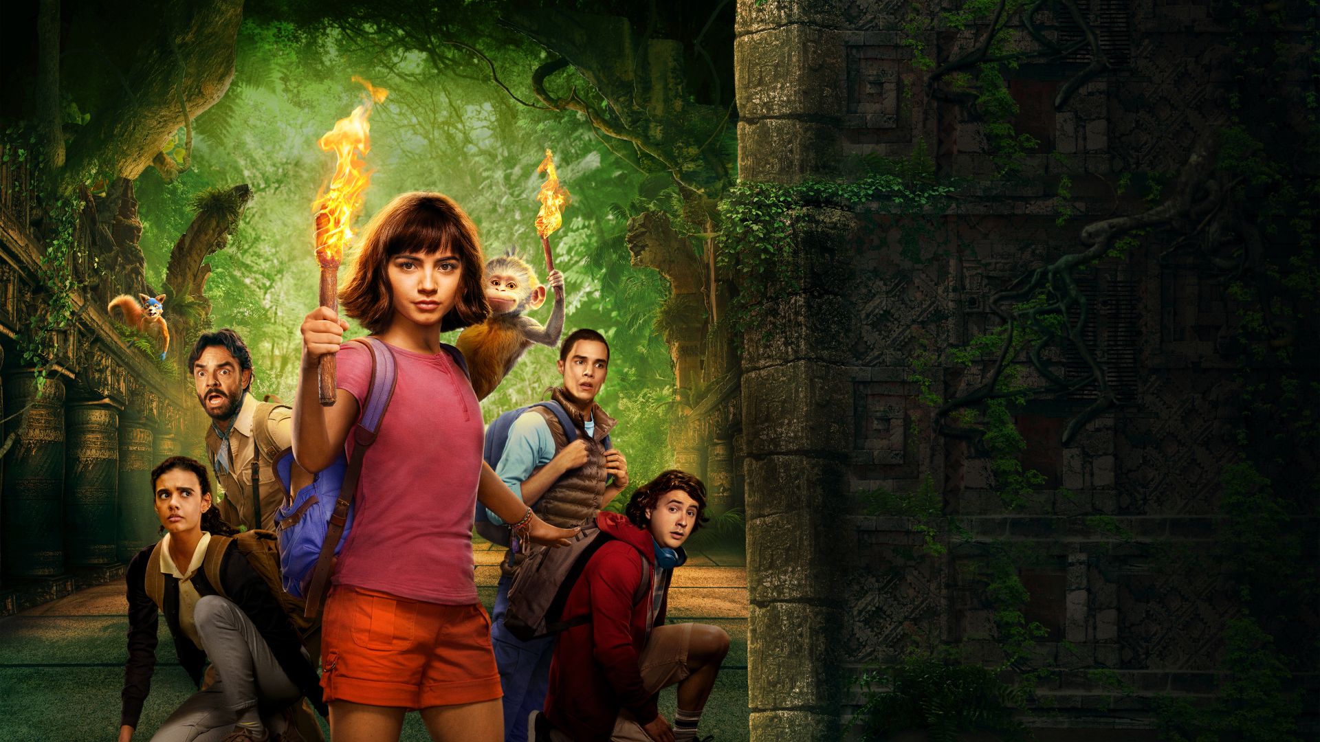 Dora And The Lost City Of Gold, poster, 8K (horizontal)