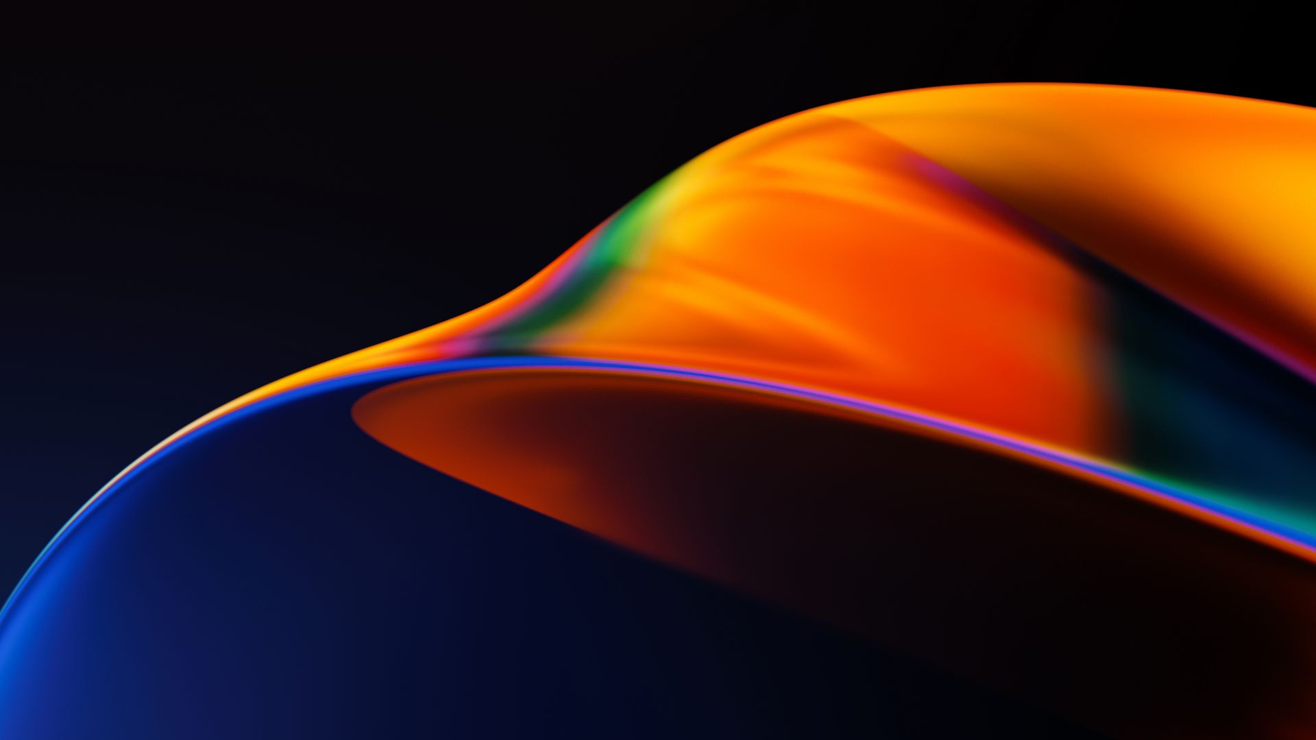 OnePlus TV, abstract, colorful, 4K (horizontal)