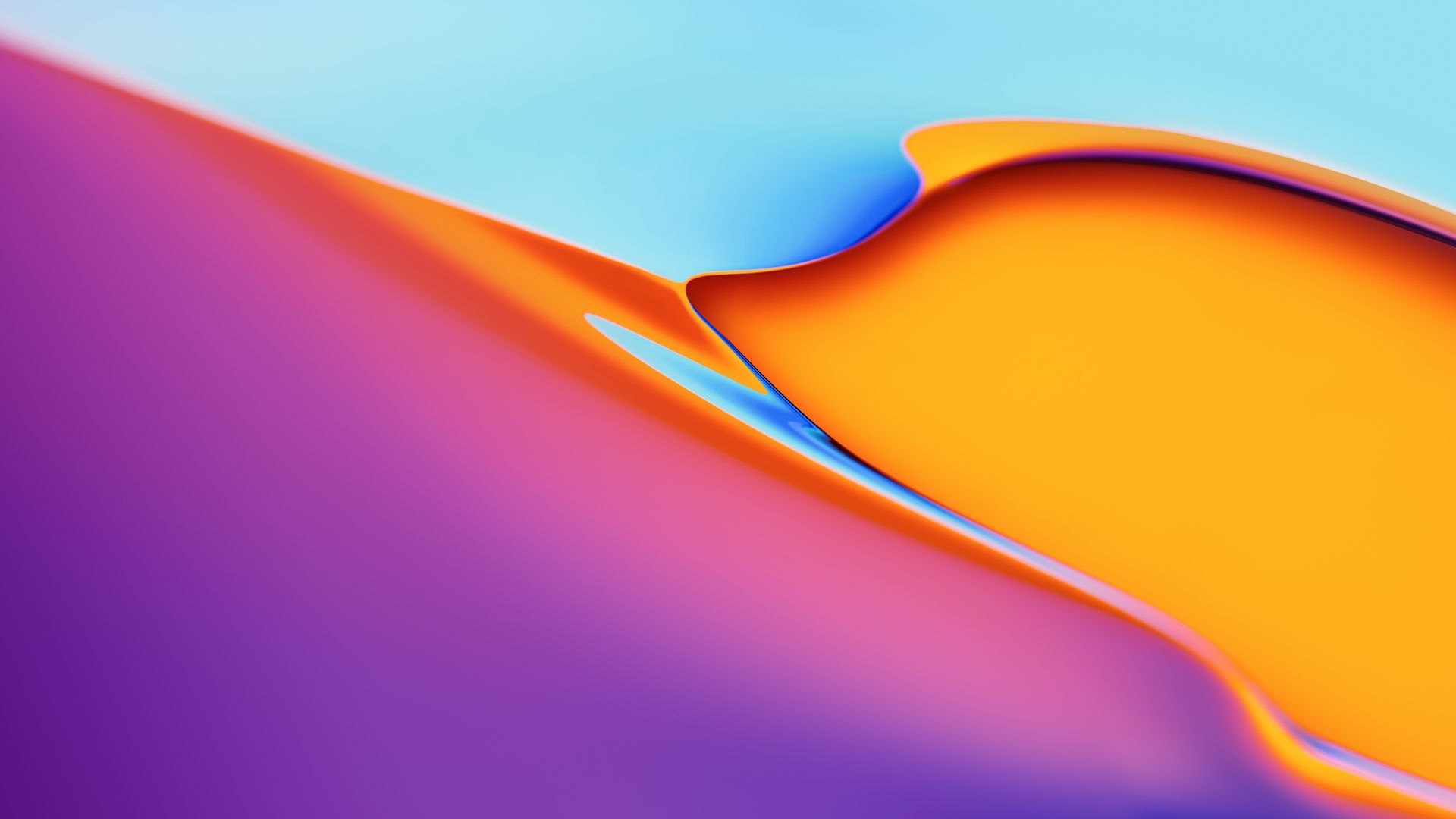 OnePlus TV, abstract, colorful, 4K (horizontal)