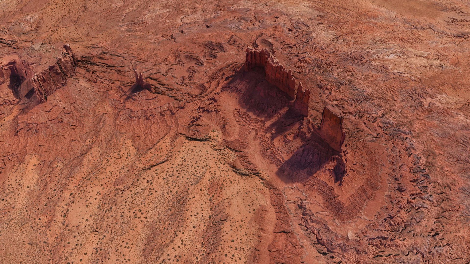 Monument Valley, Utah, Google Pixel 4, Android 10, 4K (horizontal)