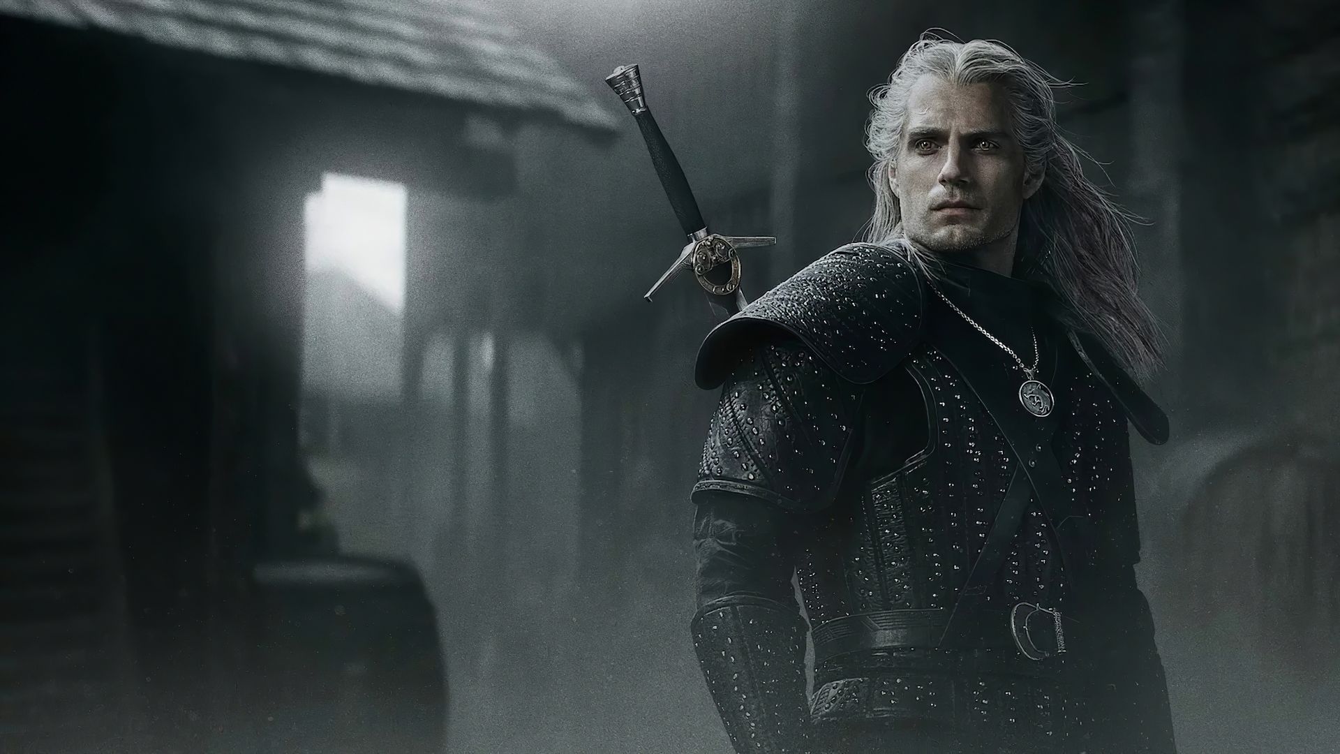 The Witcher, poster, Henry Cavill, 5K (horizontal)