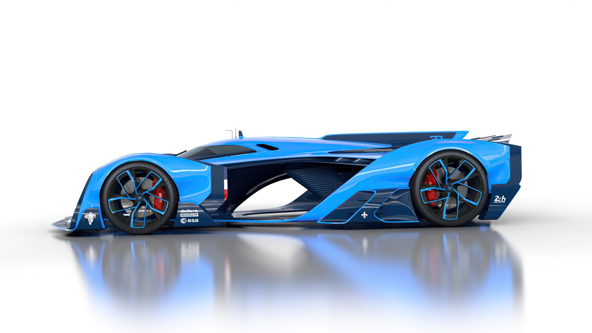 Bugatti Vision Le Mans, supercar, hypercar, 8K (horizontal)