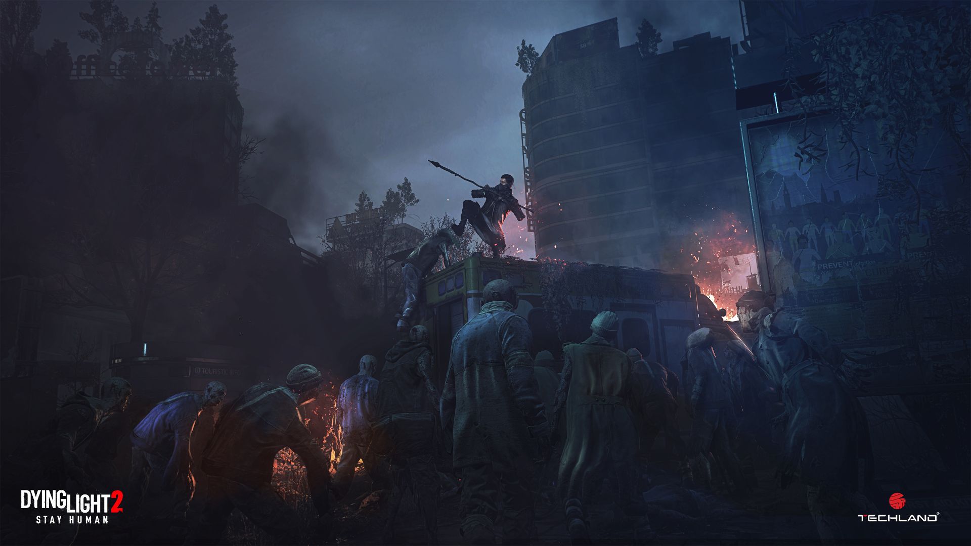 Dying Light 2, Gamescom 2021, screenshot, 4K (horizontal)