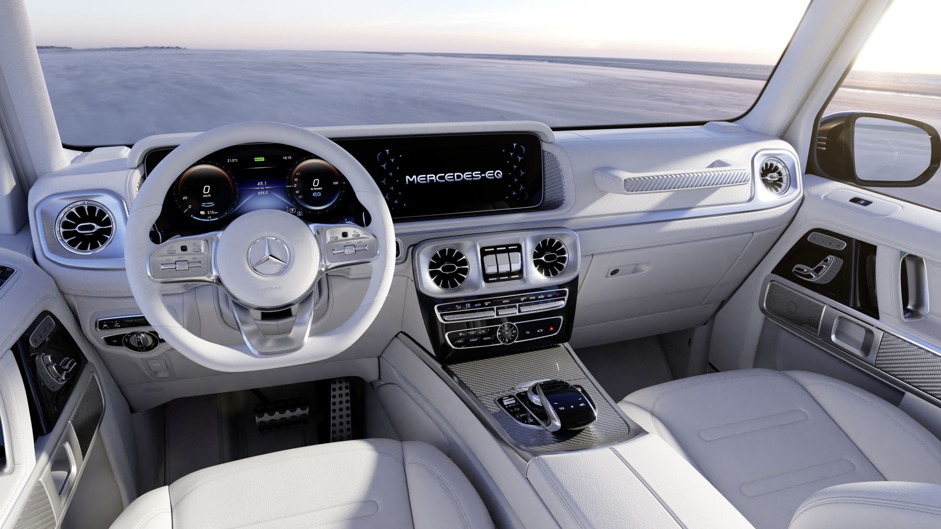 Mercedes-Benz EQG, Munich Motor Show 2021, SUV, electric cars, 2021 cars, 4K (horizontal)