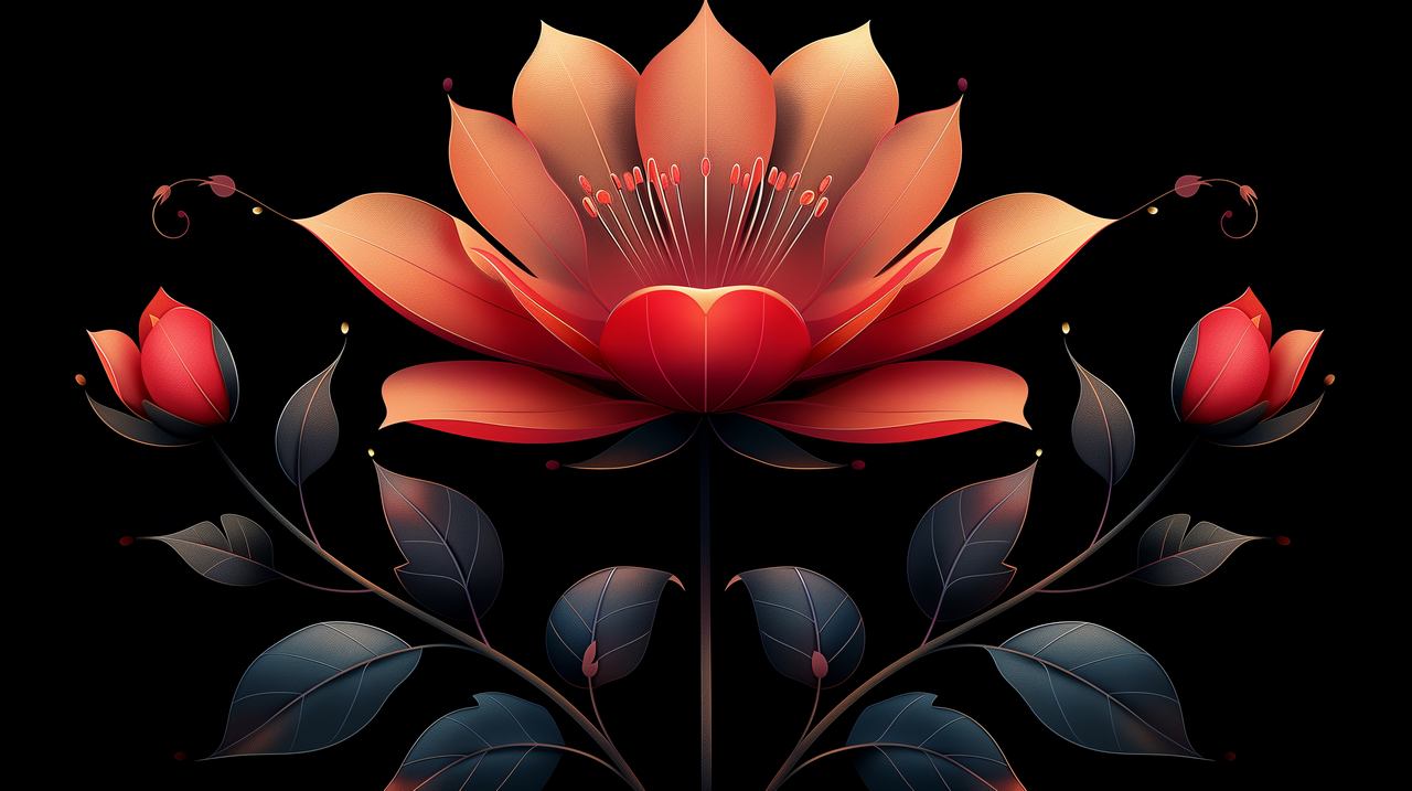 flowers wallpaper, blossoms, blooms, background for desktop wallpaper (horizontal)