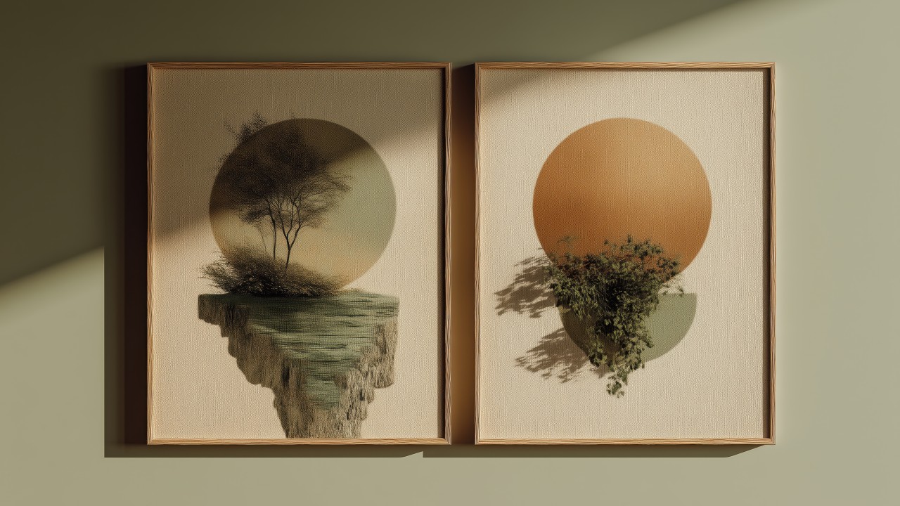 stress reduction wallpaper, biophilic design, stress relief, background for desktop wallpaper (horizontal)