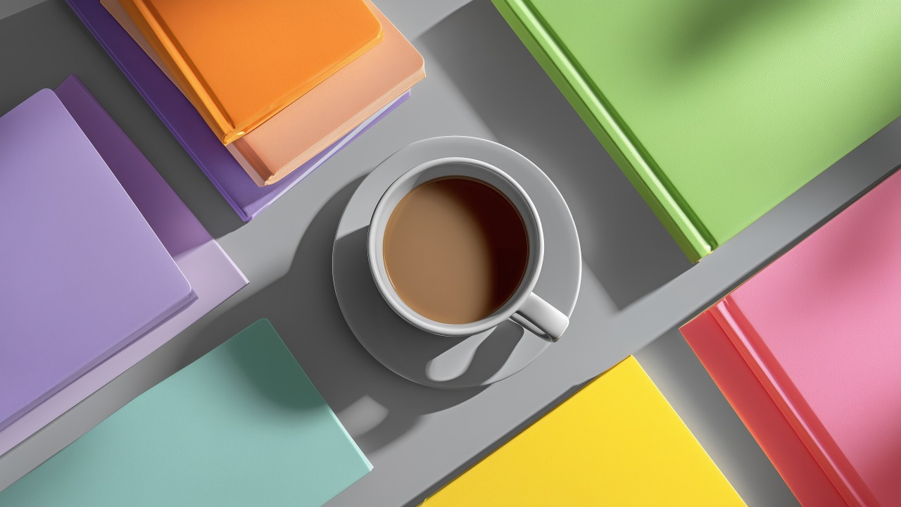 notebook wallpaper, organized, academic planner, background for desktop wallpaper (horizontal)