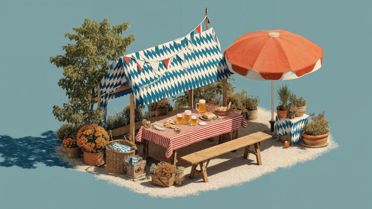 wiesn wallpaper, beer, folk music, background for desktop wallpaper (horizontal)