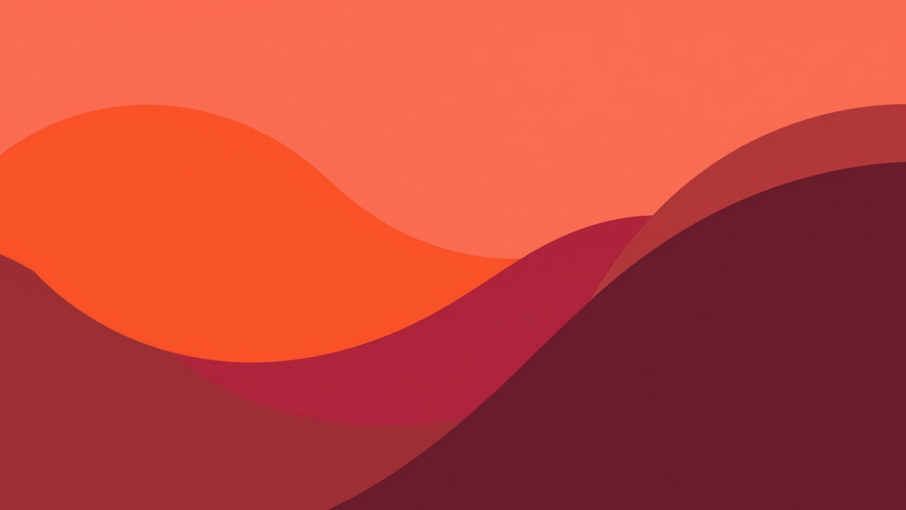 red image wallpaper, simple shape, vibrant wallpaper, background for desktop wallpaper (horizontal)