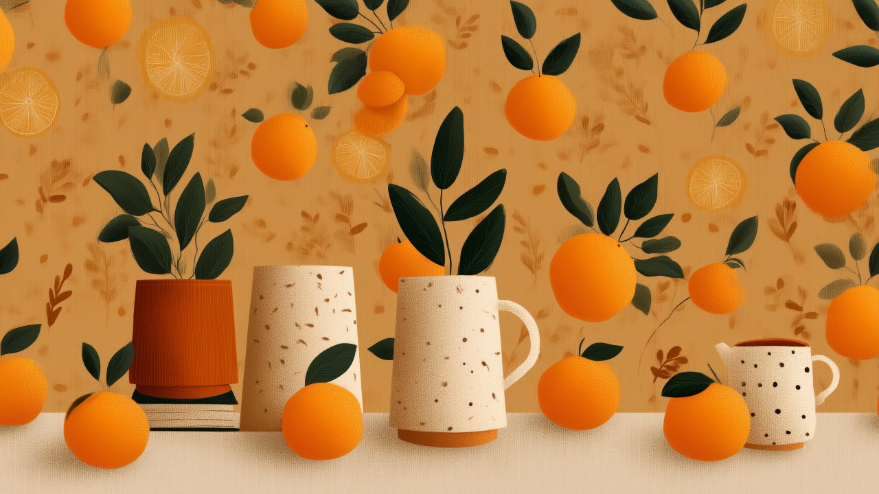 autumn drinks wallpaper, seasonal flavors, seasonal recipes, background for desktop wallpaper (horizontal)