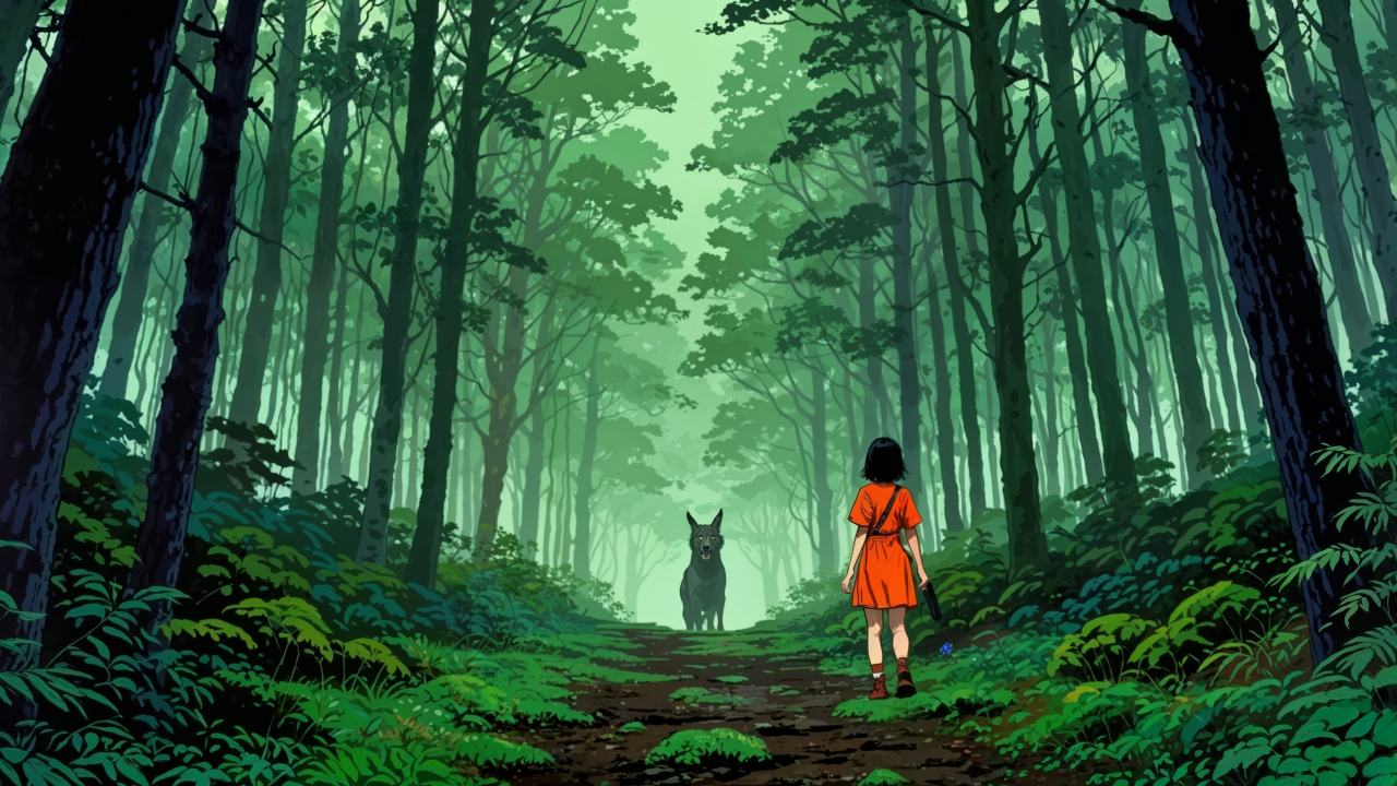 nature spirit wallpaper, mystical forest, mythical creatures, background for desktop wallpaper (horizontal)