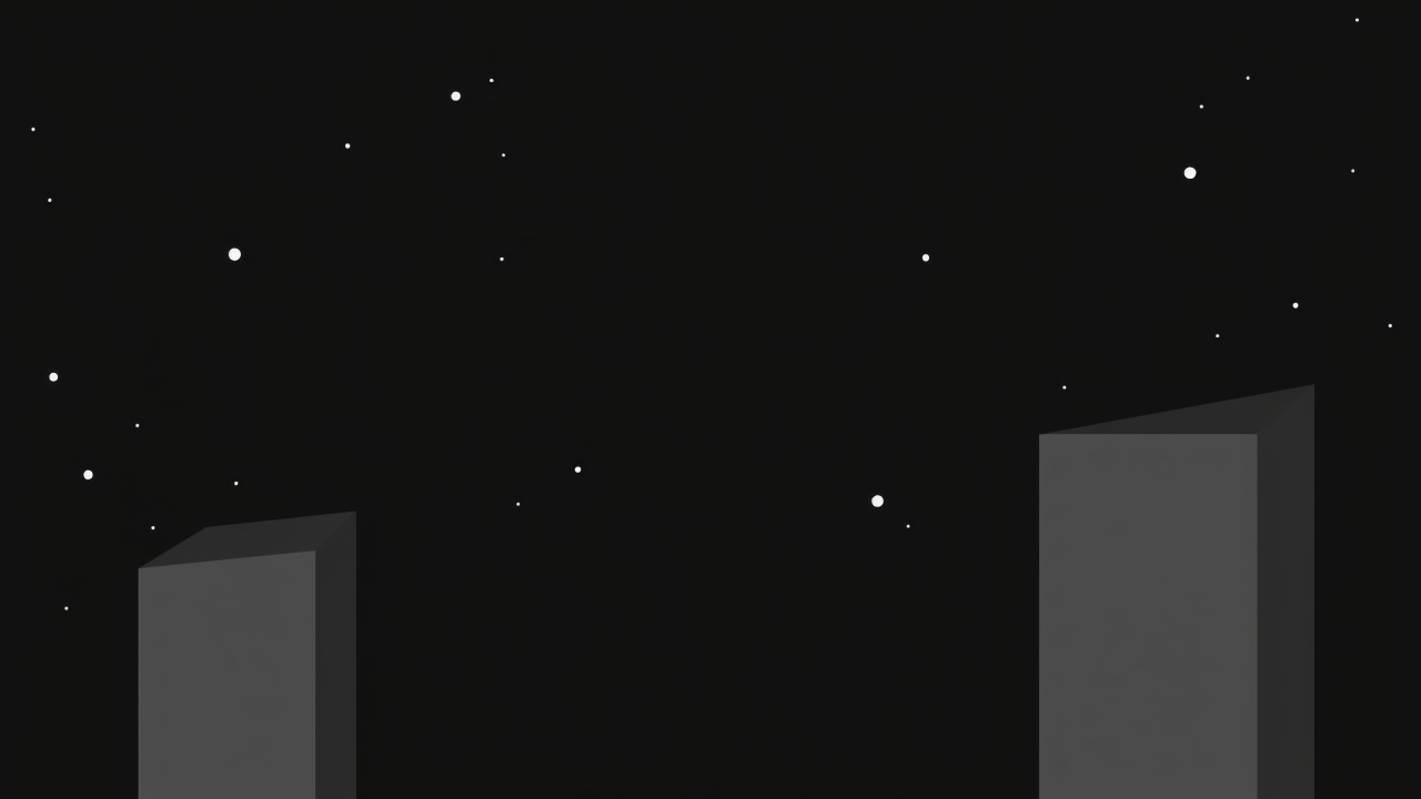 simple black background wallpaper, negative space, monochrome style, background for desktop wallpaper (horizontal)