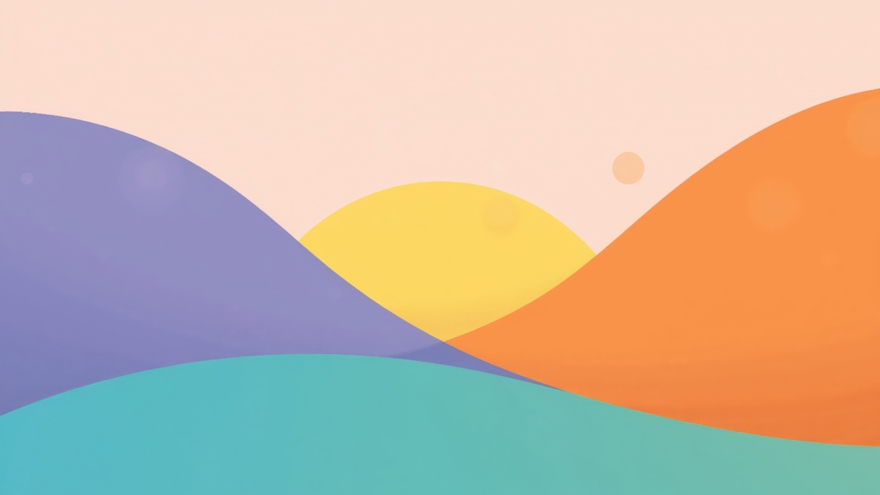 colorful background image wallpaper, graphic elements, bright colors, background for desktop wallpaper (horizontal)