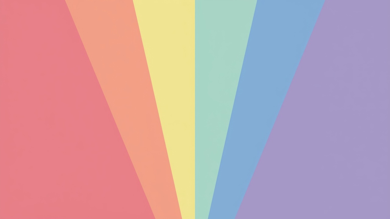 spectrum wallpaper, artistic shapes, geometric art, background for desktop wallpaper (horizontal)