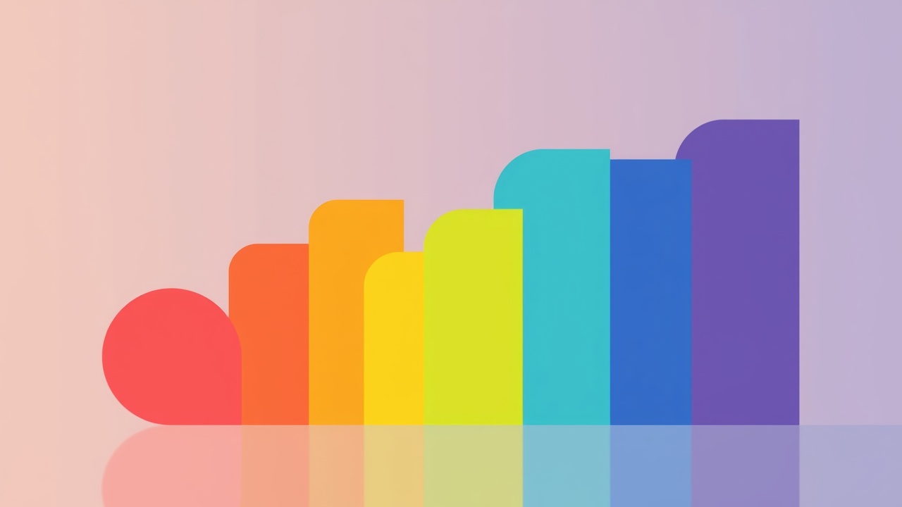 colorful background image wallpaper, bright colors, bold patterns, background for desktop wallpaper (horizontal)