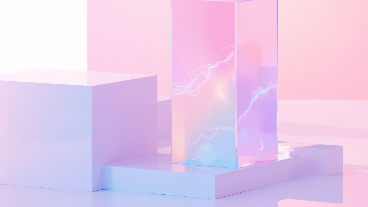 liquid glass wallpaper, minimalist ui, digital design, background for desktop wallpaper (horizontal)