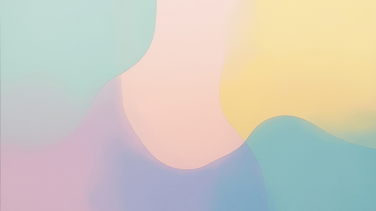 glass look wallpaper, pastel aesthetics, soft color palettes, background for desktop wallpaper (horizontal)