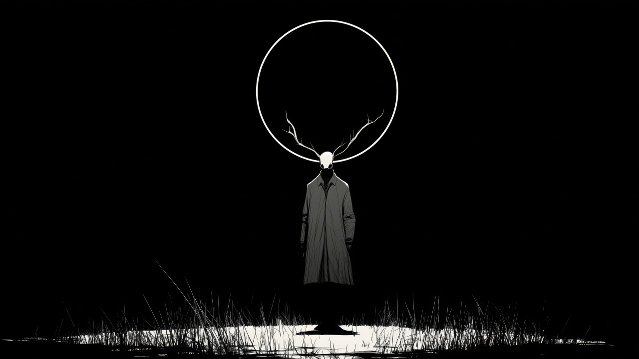 dark fantasy wallpaper, spooky art, supernatural themes, background for desktop wallpaper (horizontal)