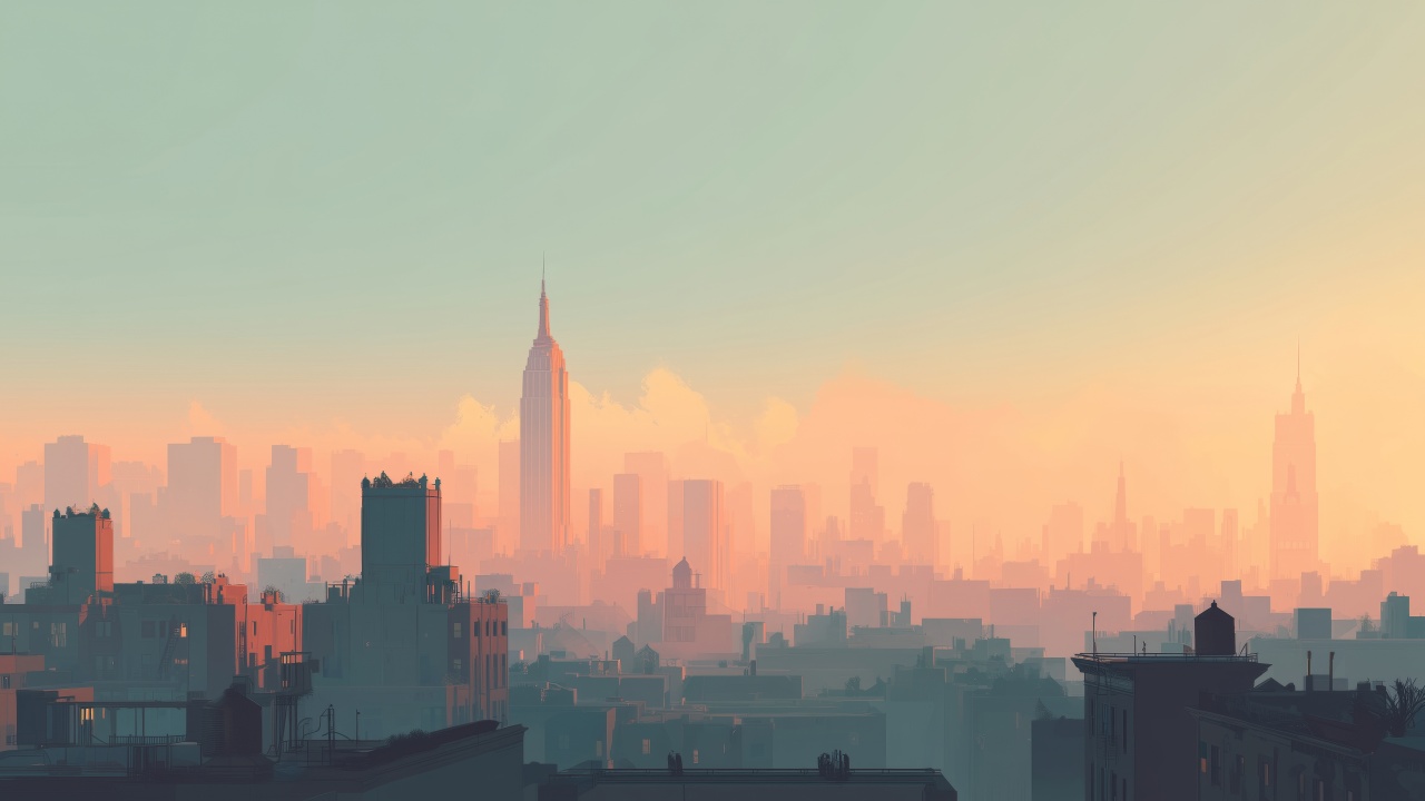 skyscraper wallpaper, nyc, architectural design, background for desktop wallpaper (horizontal)