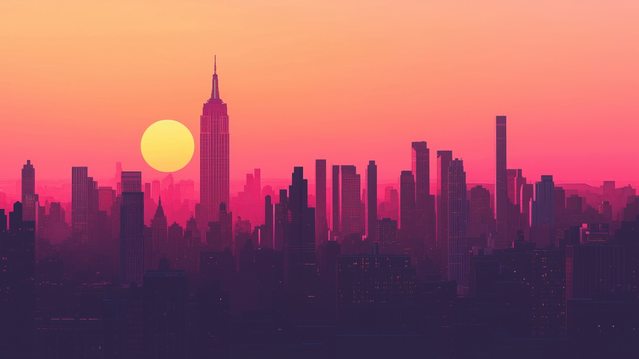 skyscraper wallpaper, nyc, skyline, background for desktop wallpaper (horizontal)