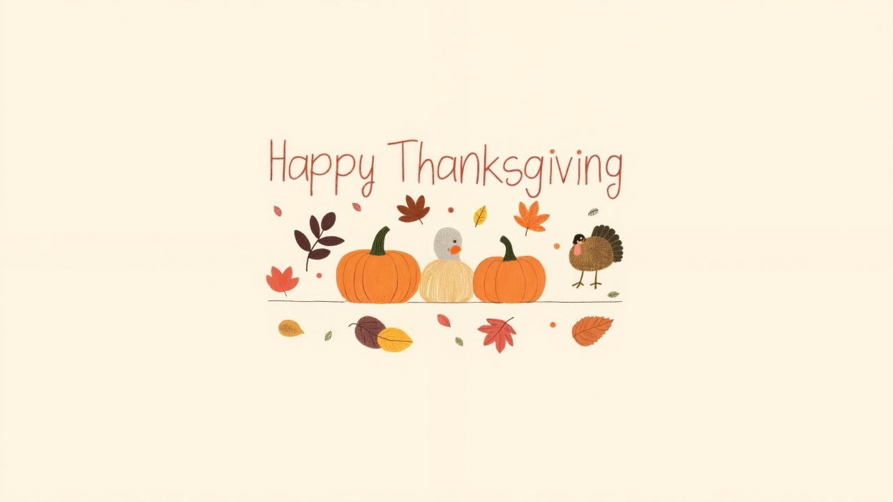 pumpkin graphics wallpaper, fall leaves, harvest images, background for desktop wallpaper (horizontal)