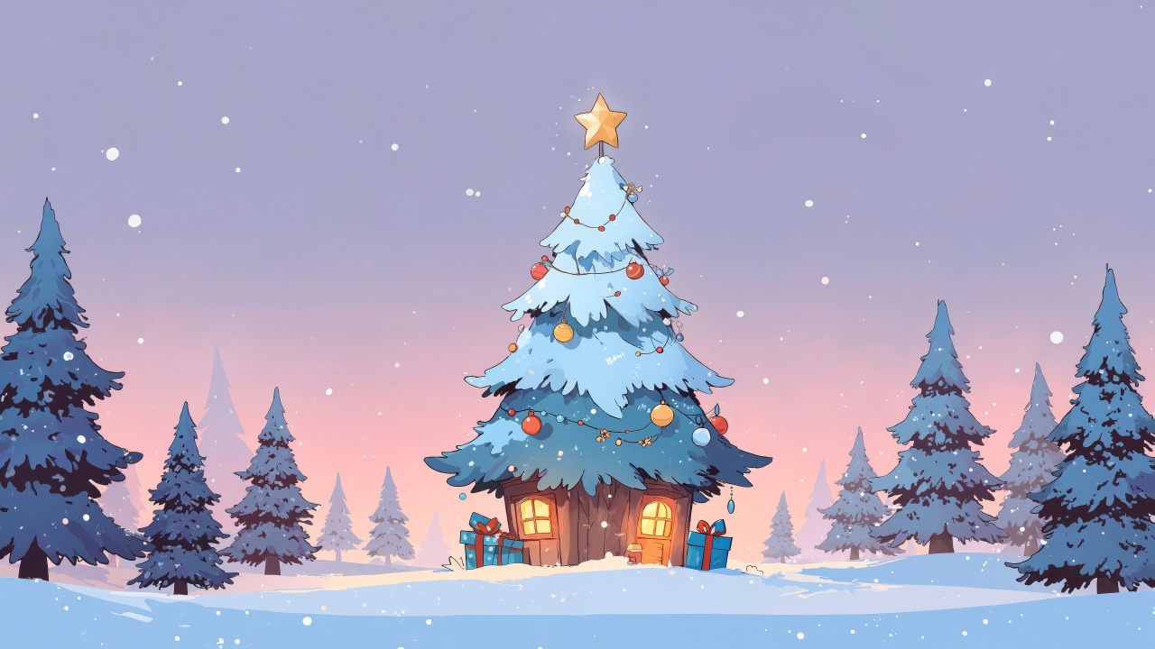 cozy fireplace wallpaper, december festivities, december celebration, background for desktop wallpaper (horizontal)