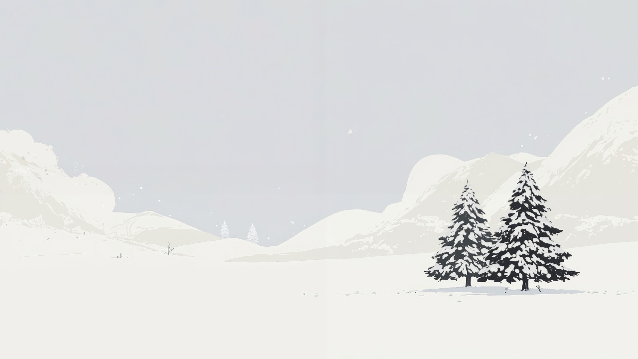 pine forest wallpaper, evergreen trees, pine trees, background for desktop wallpaper (horizontal)