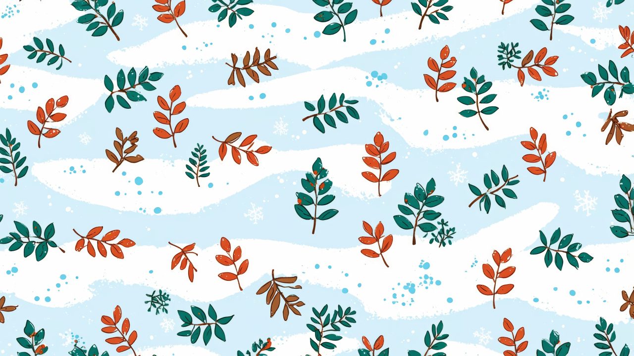 ornaments wallpaper, pine, christmas themes, background for desktop wallpaper (horizontal)