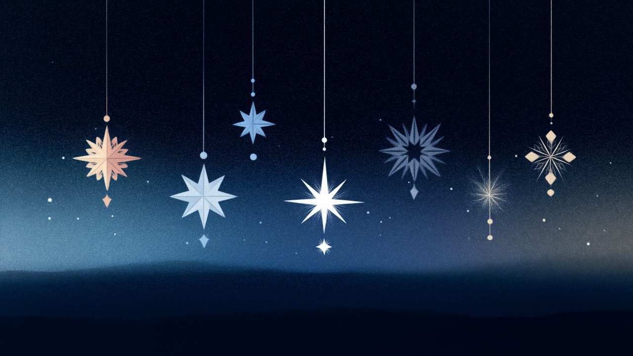 snowflake wallpaper, crystallized, decorative snowflakes, background for desktop wallpaper (horizontal)