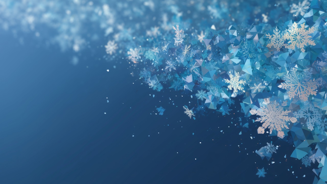 snow patterns wallpaper, minimalistic design, winter aesthetics, background for desktop wallpaper (horizontal)