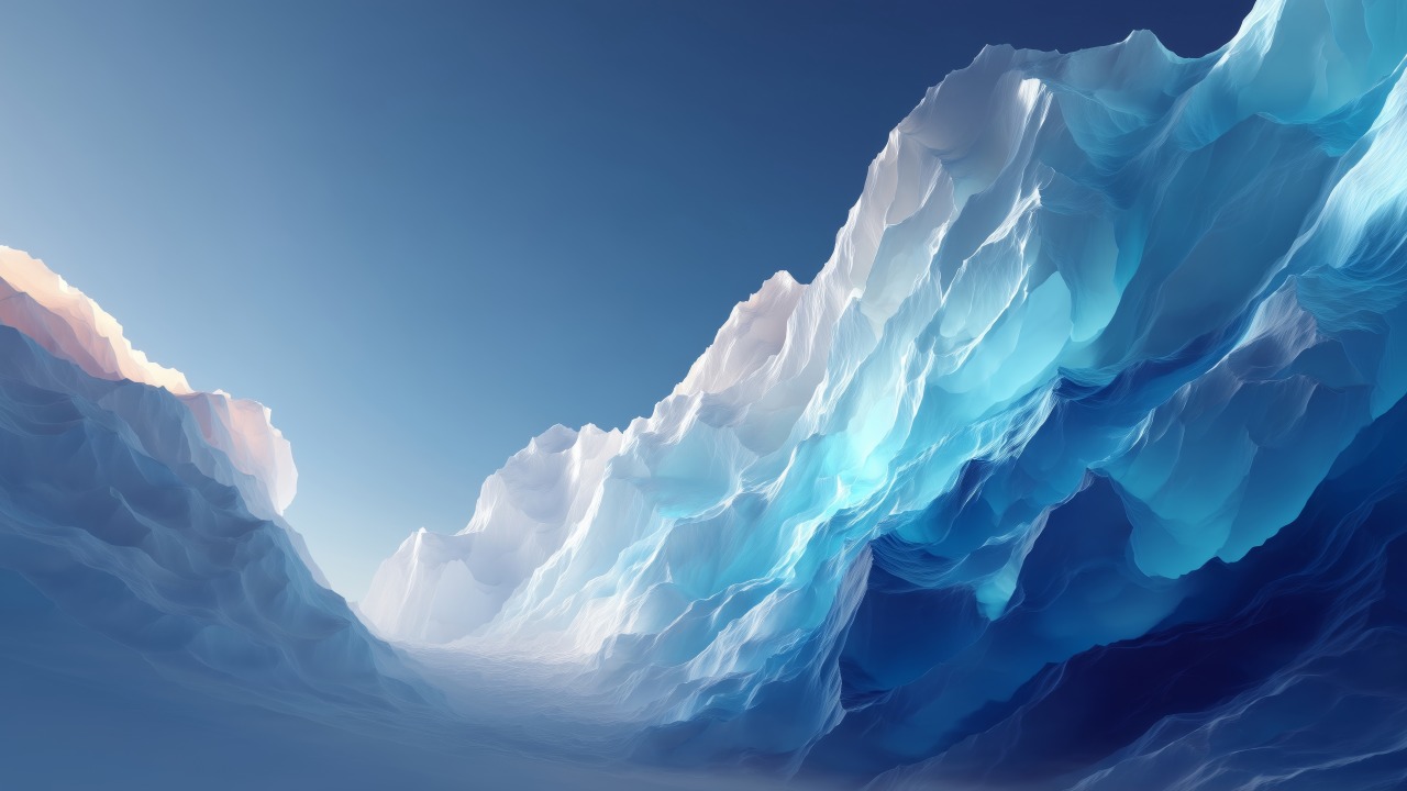 icy background wallpaper, crystalline frost, crystal frost, background for desktop wallpaper (horizontal)