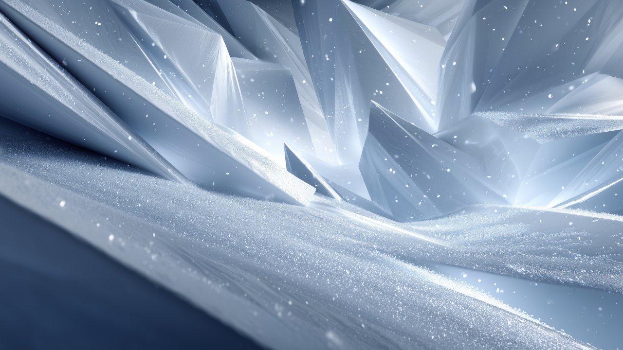 icy background wallpaper, blue ice, crystalline patterns, background for desktop wallpaper (horizontal)
