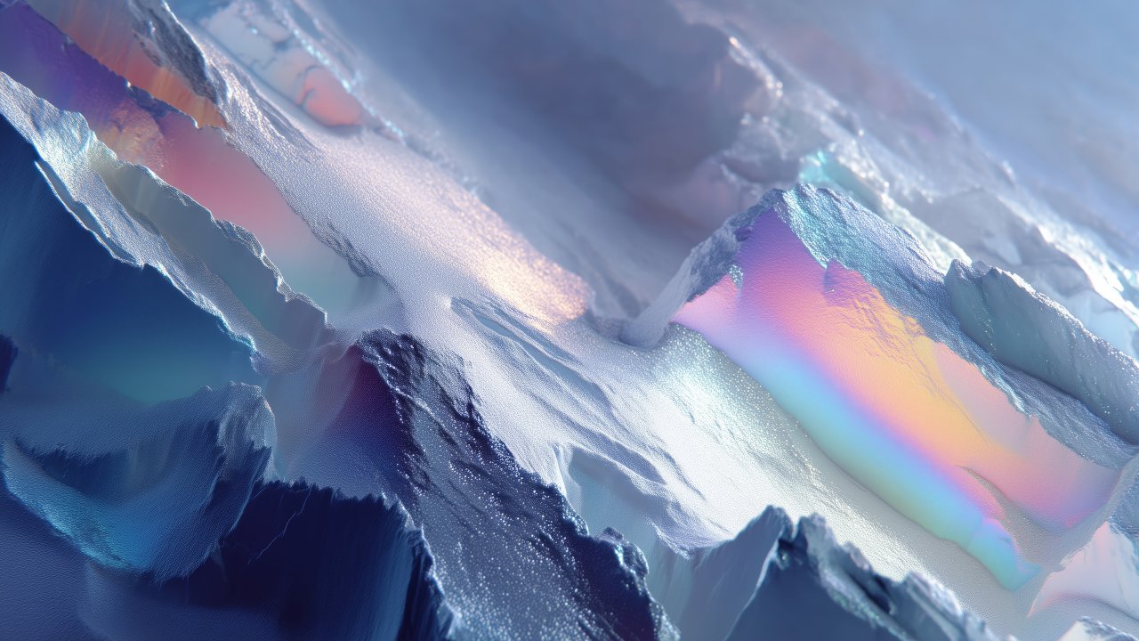 ice texture wallpaper, snow texture, crystalline frost, background for desktop wallpaper (horizontal)