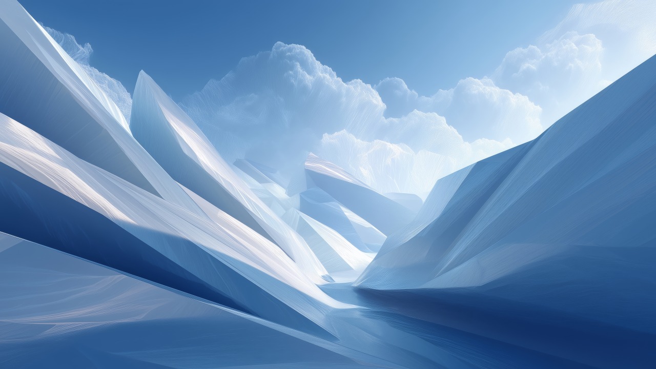 modern abstract wallpaper, minimalist ice, icy patterns, background for desktop wallpaper (horizontal)