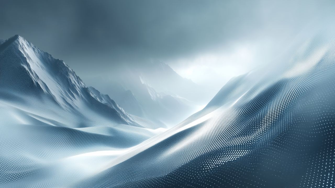 serene gradient wallpaper, soft light, tranquil design, background for desktop wallpaper (horizontal)