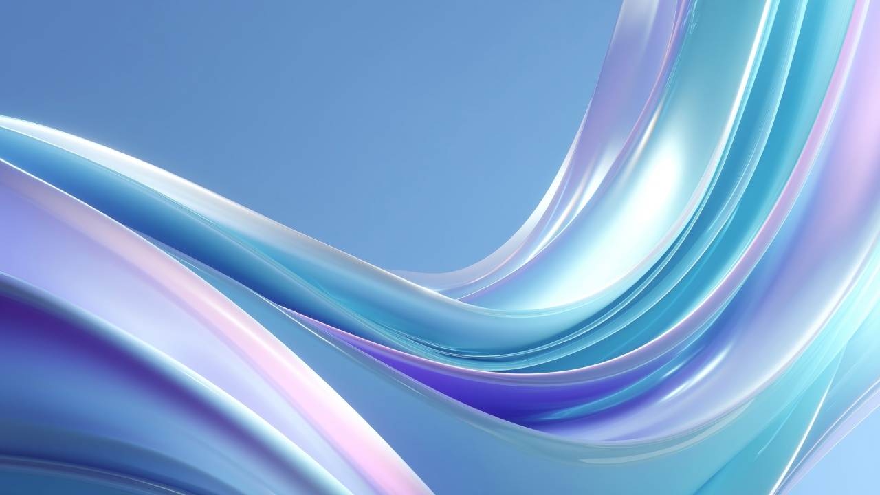 colorful abstract art wallpaper, winter landscape design, vibrant color gradients, background for desktop wallpaper (horizontal)