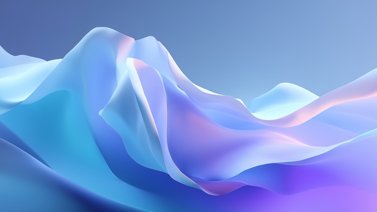 wavy abstract wallpaper, 8k background, colorful waves, background for desktop wallpaper (horizontal)