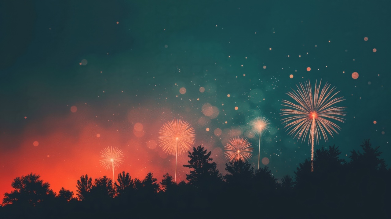 2026 wallpaper, new year fireworks, celebration photos, background for desktop wallpaper (horizontal)
