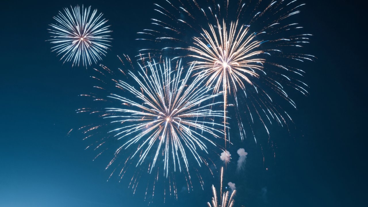 new year countdown wallpaper, countdown to midnight, new year party, background for desktop wallpaper (horizontal)