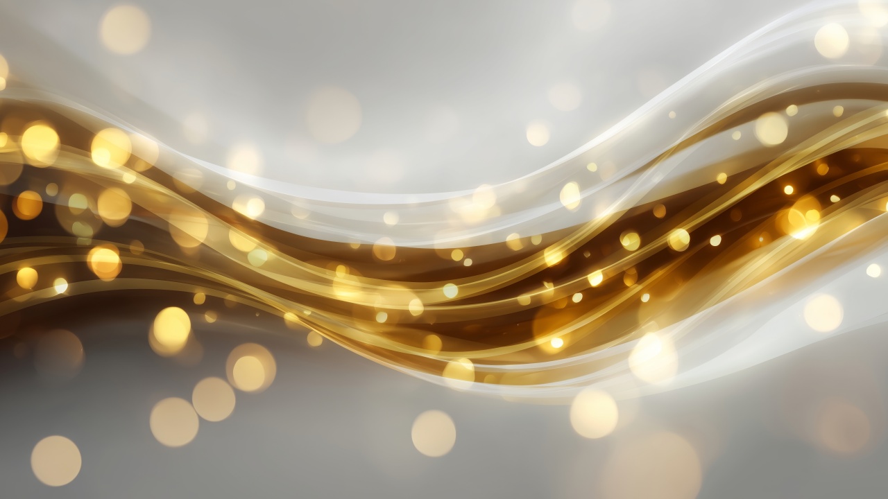 sparkles wallpaper, gold glitter, luxurious decor, background for desktop wallpaper (horizontal)