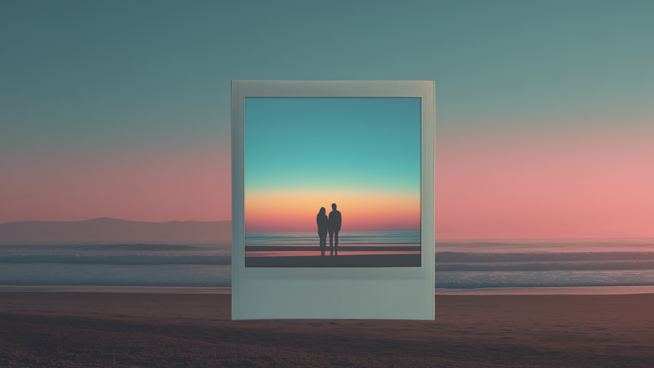 vintage vibe wallpaper, nostalgic images, dreamy, background for desktop wallpaper (horizontal)