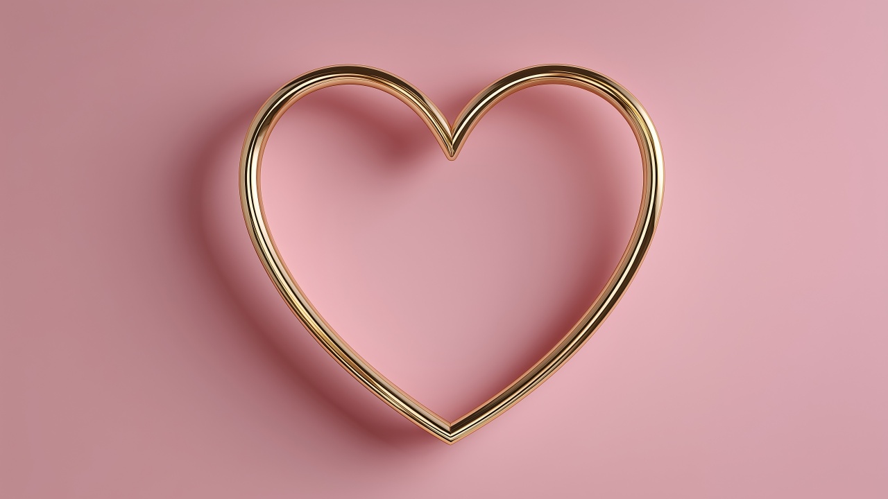 heartfelt gifts wallpaper, heart-shaped pendant, love tokens, background for desktop wallpaper (horizontal)