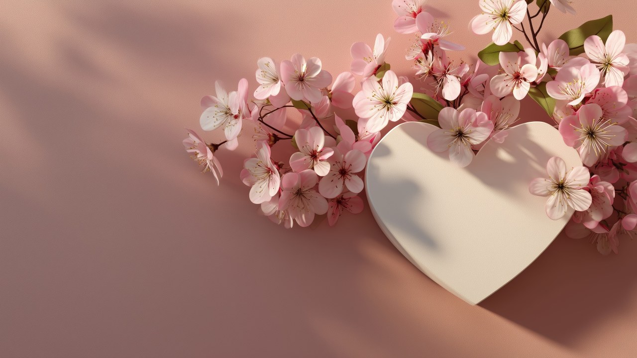 floral arrangements wallpaper, sweet surprises, valentines decor, background for desktop wallpaper (horizontal)