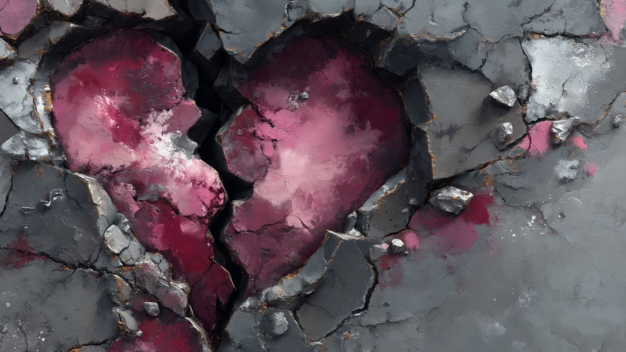 heartbreak wallpaper, heartache, anti romance, background for desktop wallpaper (horizontal)