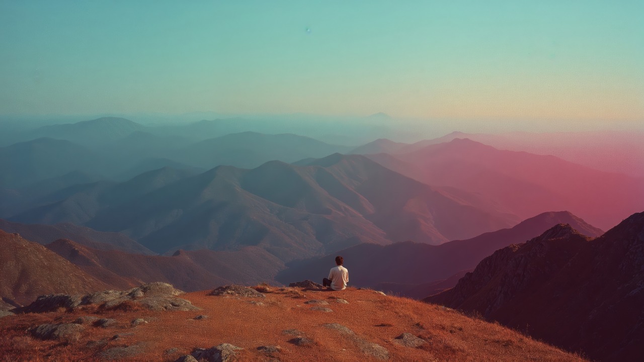 natural calm wallpaper, mountain landscape, rustic beauty, background for desktop wallpaper (horizontal)