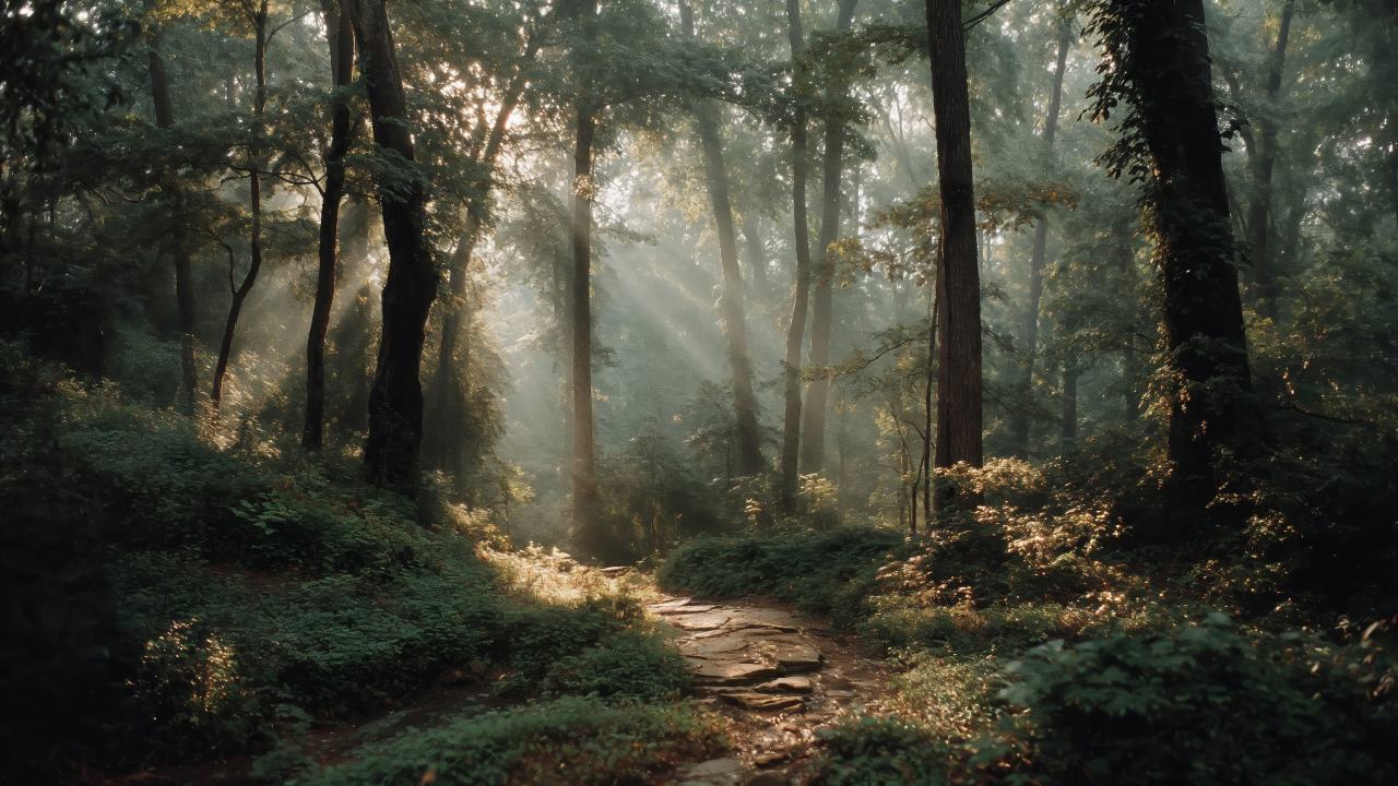 exploration wallpaper, trail, natural landscape, background for desktop wallpaper (horizontal)