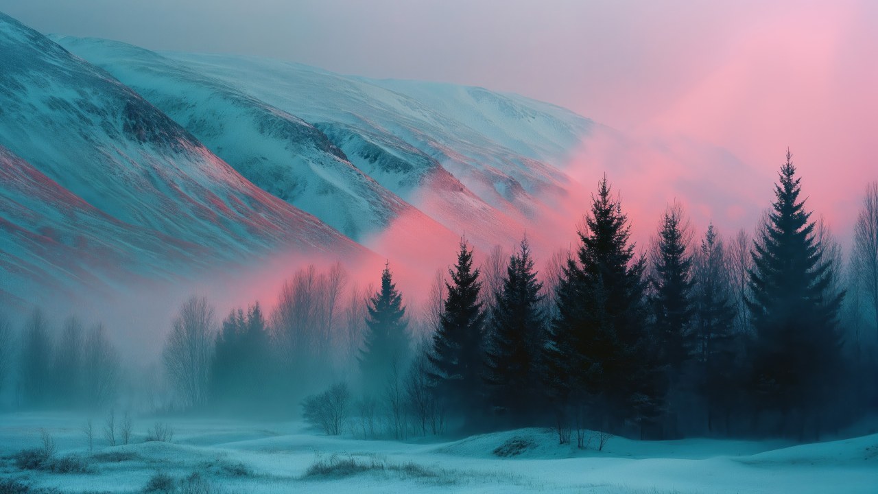 haze wallpaper, chill, cold winter, background for desktop wallpaper (horizontal)