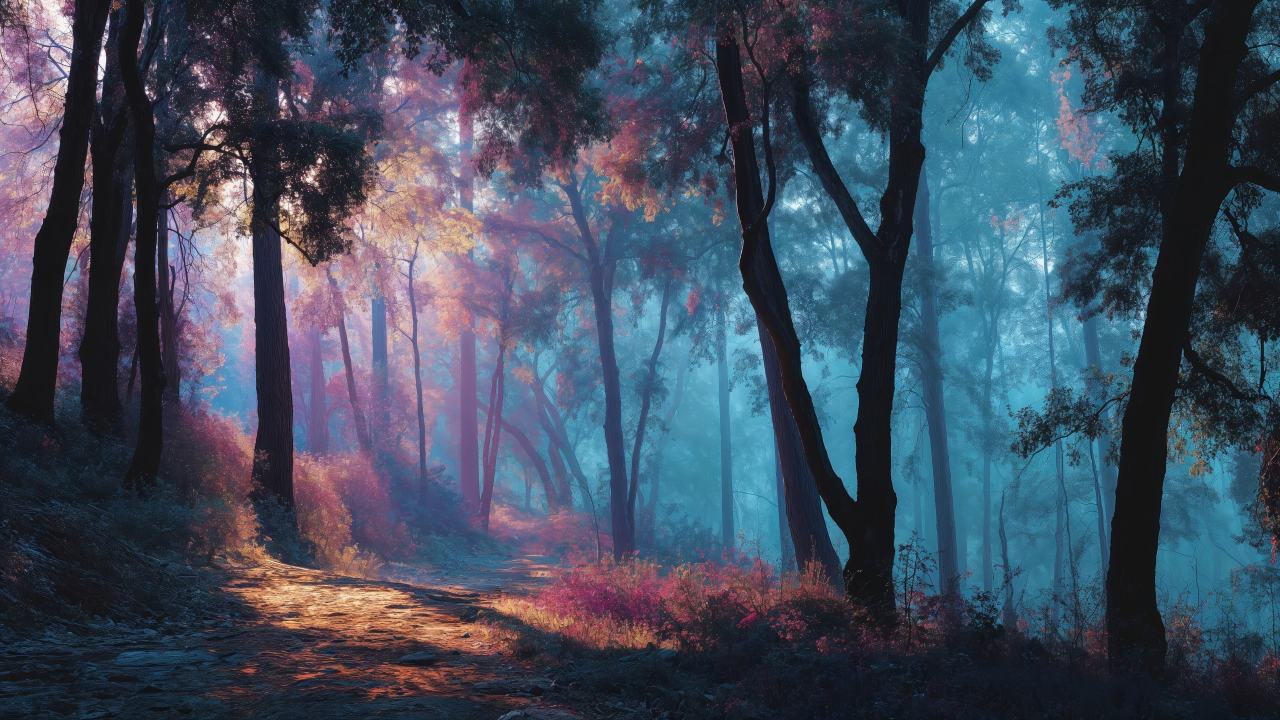 sunbeams wallpaper, nature wonder, peaceful escape, background for desktop wallpaper (horizontal)