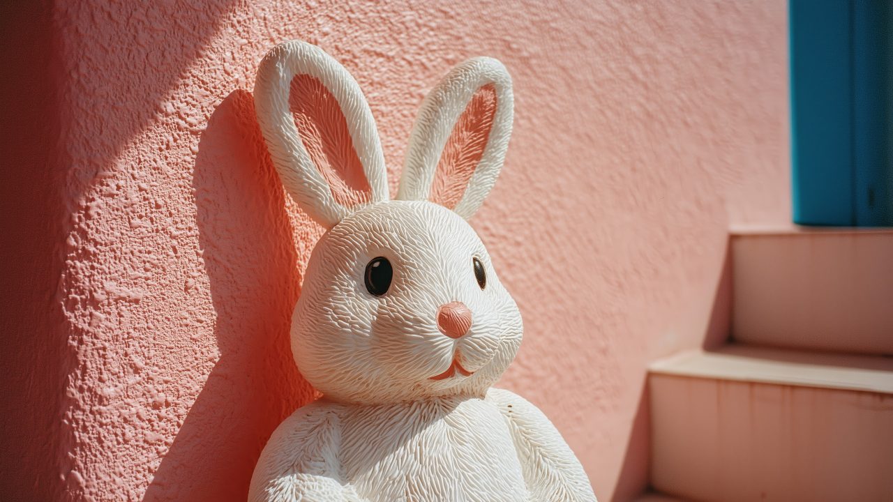 holiday graphics wallpaper, spring themes, rabbit, background for desktop wallpaper (horizontal)