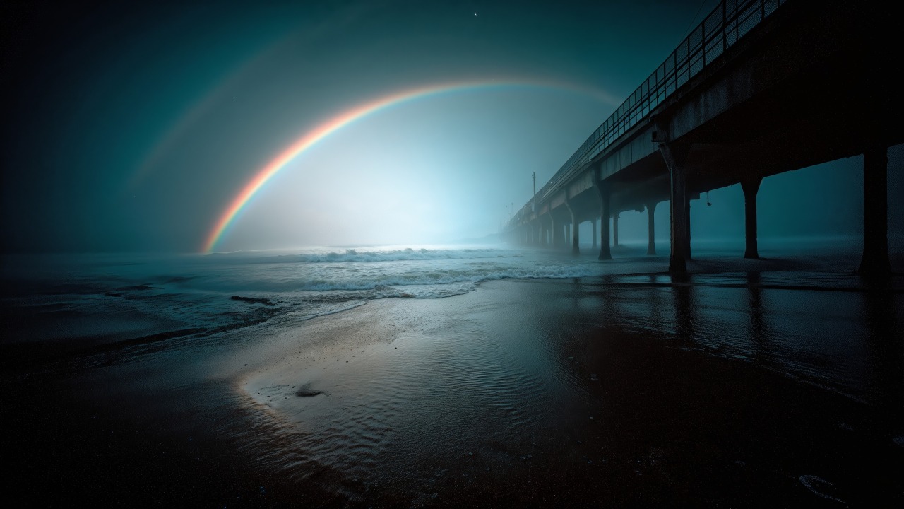 atmospheric lighting wallpaper, twilight scenery, dramatic skies, background for desktop wallpaper (horizontal)